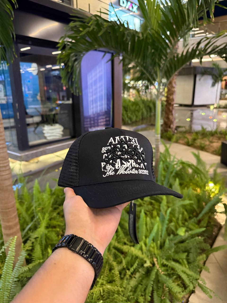 Gorra Amiri Black bones