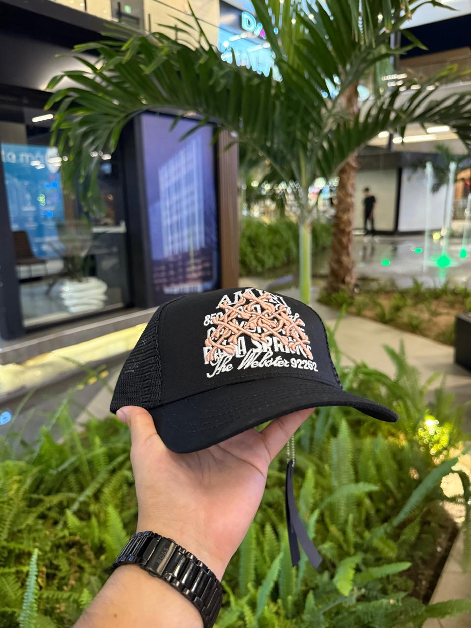 Gorra Amiri Pink Bones