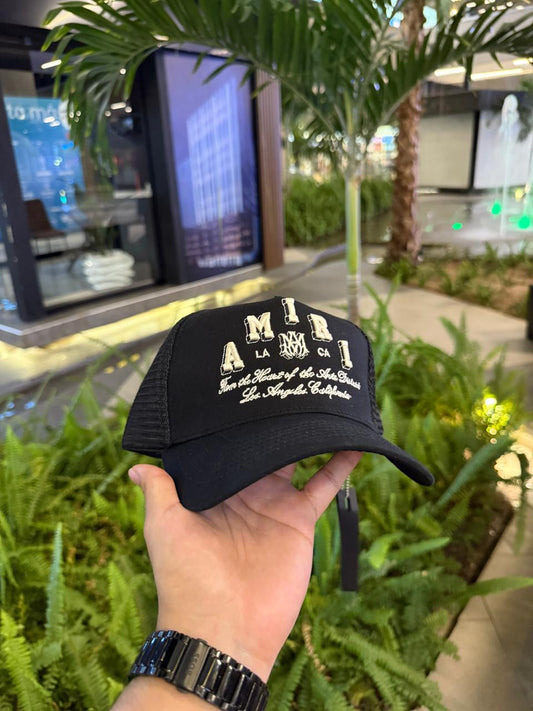 Gorra Amiri 3D Black